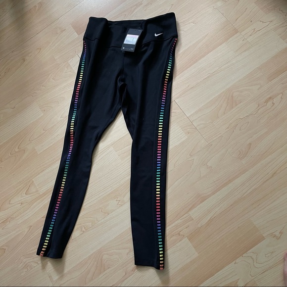 Nike | Pants \u0026 Jumpsuits | Nike Performance One Rainbow 78 Leggings |  Poshmark